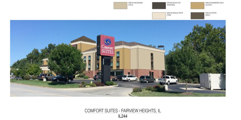 Comfort Suites Fairview Heights Kültér fotó